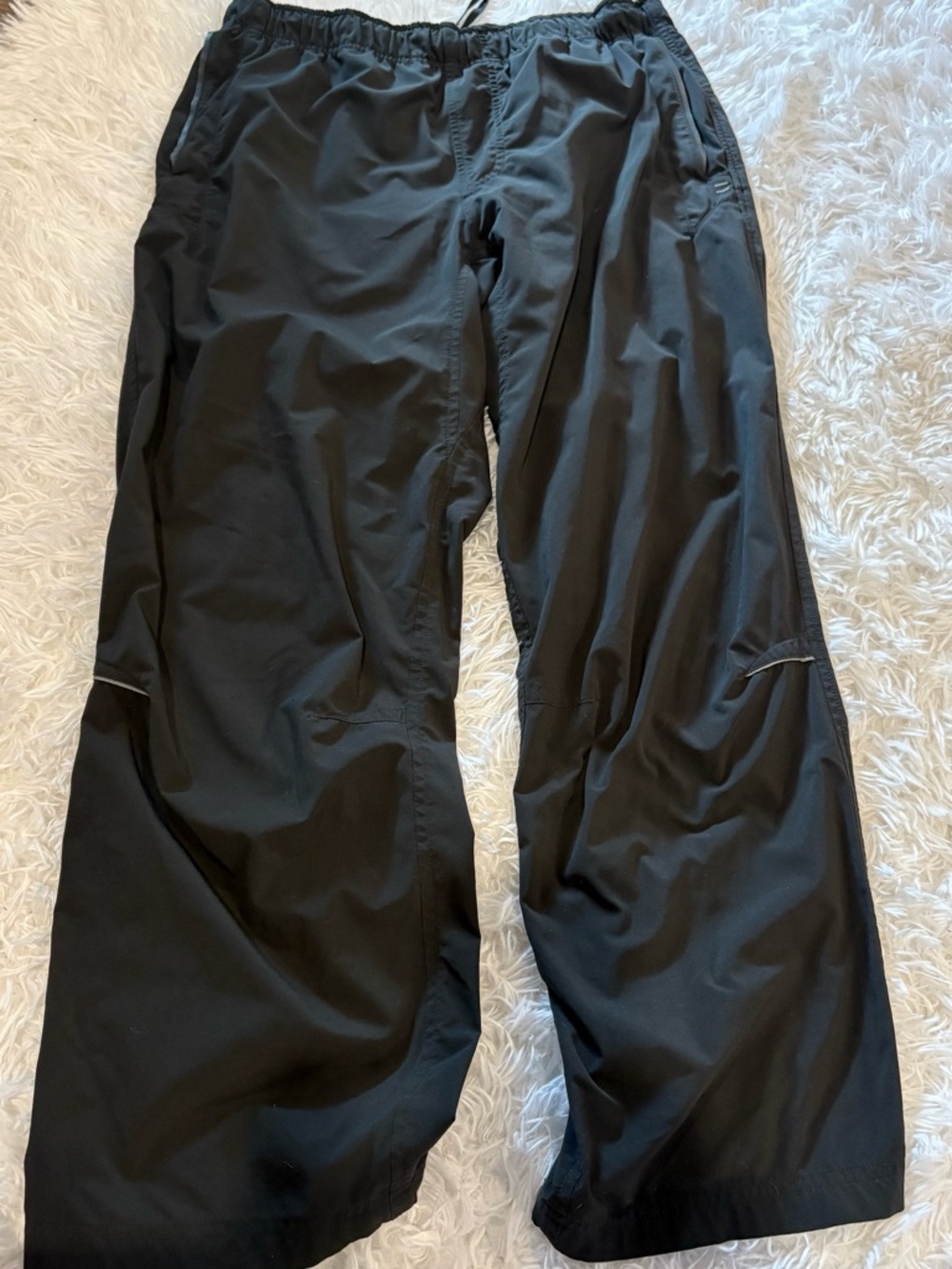 lululemon athletica Men's Black Lightweight windbreaker pants